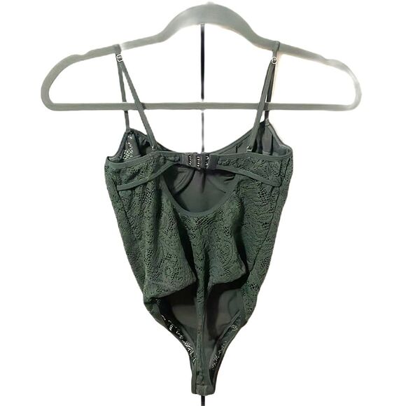 Urban Outfitters Body suit, out from under lace gray bodysuit - Picture 3 of 6